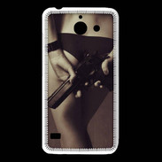 Coque Huawei Y550 Attention maîtresse dangereuse