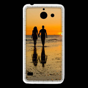 Coque Huawei Y550 Balade romantique sur la plage 5