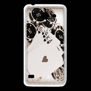 Coque Huawei Y550 Vintage Poker