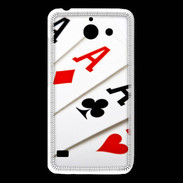 Coque Huawei Y550 Poker 4 as