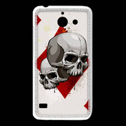 Coque Huawei Y550 Carte Tête de mort Carreau