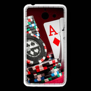 Coque Huawei Y550 Paire d'As au poker