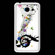 Coque Huawei Y550 Farandole de notes de musique 1