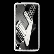 Coque Huawei Y550 Guitare en noir et blanc