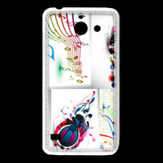 Coque Huawei Y550 Abstract musique