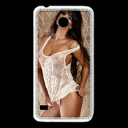 Coque Huawei Y550 Belle brune 2