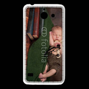 Coque Huawei Y550 Bébé dormant sur des livres