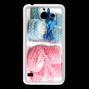 Coque Huawei Y550 Chaussures bébé 3