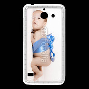 Coque Huawei Y550 Bébé ruban bleu