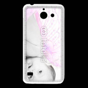 Coque Huawei Y550 Bébé ailes d'ange rose