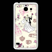 Coque Huawei Y550 Thème mariage 1
