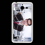 Coque Huawei Y550 Homme asiatique businessman ligoté glamour