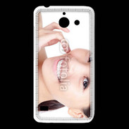 Coque Huawei Y550 Femme asiatique glamour et souriante