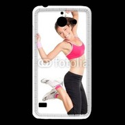 Coque Huawei Y550 Femme asie sportive