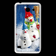 Coque Huawei Y550 Bonhommes de neige