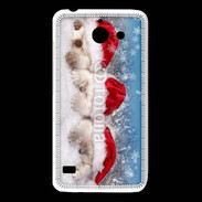 Coque Huawei Y550 3 chatons Noël