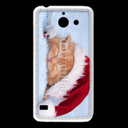 Coque Huawei Y550 Chaton Noël 2