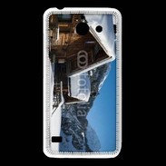 Coque Huawei Y550 Chalet enneigé