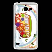 Coque Huawei Y550 Flower power