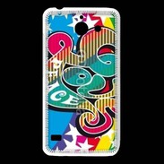 Coque Huawei Y550 Peace and love 5