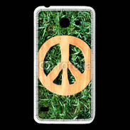 Coque Huawei Y550 Paix et herbe