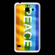 Coque Huawei Y550 Rainbow peace 5