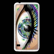 Coque Huawei Y550 Œil hippie