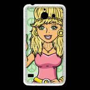 Coque Huawei Y550 Hippie en dessin