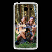 Coque Huawei Y550 Hippie et guitare 5