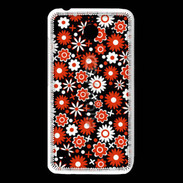Coque Huawei Y550 Fond motif floral 750 