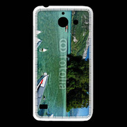 Coque Huawei Y550 Barques sur le lac d'Annecy