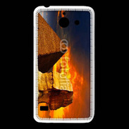 Coque Huawei Y550 Pyramide et Sphinx