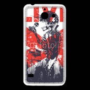 Coque Huawei Y550 Tête de mort en concert live
