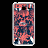 Coque Huawei Y550 Heretic tête de mort