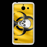 Coque Huawei Y550 Tête de mort Biohazard