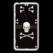 Coque Huawei Y550 Fond tête de mort 3