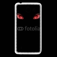 Coque Huawei Y550 Yeux rouges fond noir
