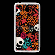 Coque Huawei Y550 Fond tête de mort 9