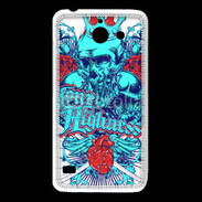 Coque Huawei Y550 Tête de Mort Your Highness