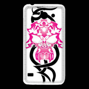 Coque Huawei Y550 Tête de Mort Tatouage 10