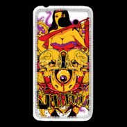 Coque Huawei Y550 Tête de Mort Sinful
