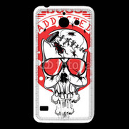 Coque Huawei Y550 Tête de Mort Bug Addicted