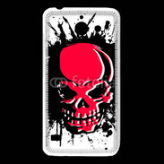 Coque Huawei Y550 Tête de Mort en Rouge et Noir