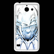 Coque Huawei Y550 Monstre en dessin bleu