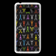 Coque Huawei Y550 Fond ciseau coiffeur