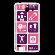 Coque Huawei Y550 Fond symboles couturière