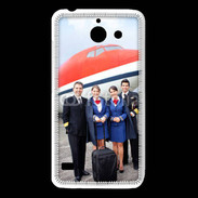 Coque Huawei Y550 Commandant de bord et hôtesse de l'air 3