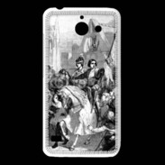 Coque Huawei Y550 Charles VII et Jeanne d'Arc