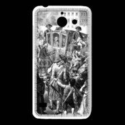 Coque Huawei Y550 Louis XVI et la révolution française