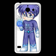 Coque Huawei Y550 Chibi style illustration of a superhero